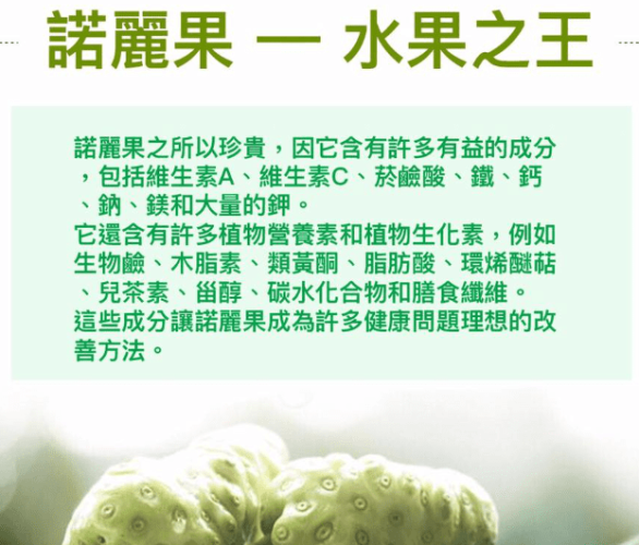諾麗果是什麼